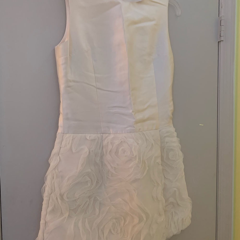 Harvey Faircloth rosette cocktail dress